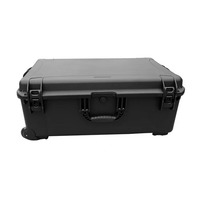 Grands coffres à outils robustes en plastique étanche IP67, boîtes à outils en plastique rigide OEM, antichoc, anti-poussière, écologiques, avec roulettes