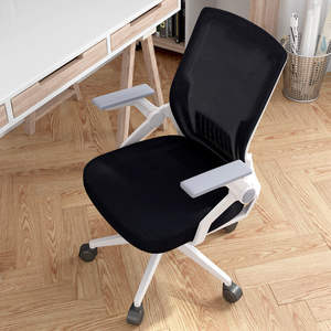 Chaise de bureau ergonomique en mesh, pivotante, réglable en hauteur, pour bureau à domicile, salle d'étude - Product Image 4