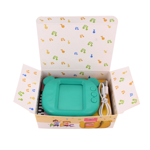 Máquina de Lectura de Tarjetas Educativas con Forma de Animales, Funciona con Batería, con Características Musicales, Batería de Litio, Plástico ABC, 5-7 Años - Product Image 6