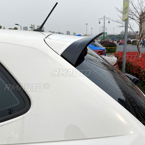สปอยเลอร์หลังคาท้ายรถยนต์สีดำเงา ปีกหลัง ติดตั้งง่าย ชุดแต่งสำหรับ Volkswagen Polo MK6 GTI 2019+ - Product Image 6