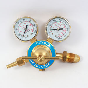 เครื่องควบคุมก๊าซออกซิเจนทองเหลืองทั้งตัวเครื่องควบคุมความดันปานกลางแบบขั้นตอนเดียวสำหรับงานเชื่อม - Product Image 6