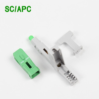 FTTH SC/APC Hızlı Bağlantı Optik Fiber Kablo Hızlı Konnektör