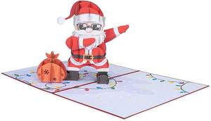 Ourwarm — papier de décoration de luxe, 3D, cartes de noël <span class=keywords><strong>Pop</strong></span>-<span class=keywords><strong>Up</strong></span>, carte de voeux de vacances, vente en gros - Product Image 4