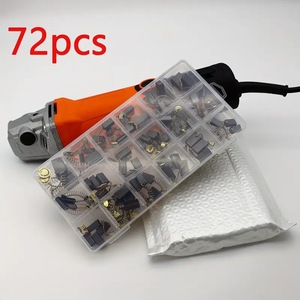Carbon Brush Set 72Pcs 18 Sizes For Impact Drills Circular <b>Saws</b> Angle Grinders <b>Power</b> Tool Replacement Parts - Product Image 5