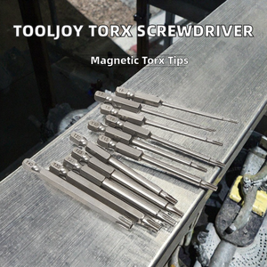 Magnetic T6-T40 50mm Steel Impact Ph2 Torx <b>Set</b> Security Tamper Proof <b>Screwdriver</b> Drill <b>Bit</b> OEM - Product Image 2