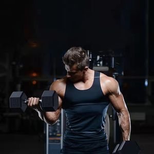 <span class=keywords><strong>Mancuernas</strong></span> <span class=keywords><strong>PROIRON</strong></span> de 30 lb al por Mayor, Equipo de Gimnasio para Entrenamiento Físico, Barra con Revestimiento de Goma, Pesas Hexagonales - Product Image 5