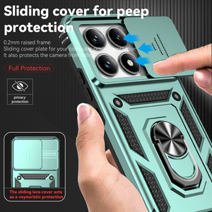 Canshiled Armor étui pour <span class=keywords><strong>Xiaomi</strong></span> 14T 14TPRO 14C 13C NOTE14 NOTE13 <span class=keywords><strong>PRO</strong></span> + 13T béquille porte-anneau support étui de protection - Product Image 5