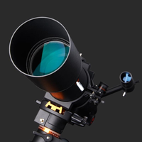 Télescope astronomique 102EQ3 avec monture équatoriale, objectif 102 mm multicouche, haute magnification, champ de vision 7°, vision profonde HD
