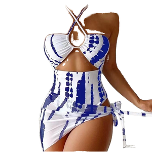 Traje de Baño Bikini de Dos Piezas Vintage Personalizado para Mujer 2025, Diseño Sólido con Top Tipo Tank y Pantalones Cortos Tipo Boxer, Logotipo en la Parte Delantera, Nuevo Diseño Tankini - Product Image 2