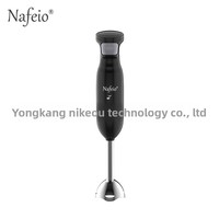 Blender tangan listrik rumah tangga 300W dengan helikopter pengaduk plastik kompatibel lintas batas Mode Turbo kapasitas 600ml