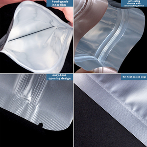 Sacchetti <span class=keywords><strong>Sottovuoto</strong></span> in Alluminio Personalizzati da 5g, Resistenti all'Umidità, con Sigillatura Posteriore, Confezioni Interne Retort per Tè e Caffè - Product Image 3