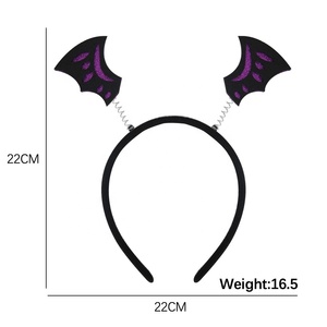Halloween Promotion cadeau en gros <span class=keywords><strong>pas</strong></span> <span class=keywords><strong>cher</strong></span> Halloween fête bandeaux fournitures de fête costume cheveux <span class=keywords><strong>accessoires</strong></span> - Product Image 5