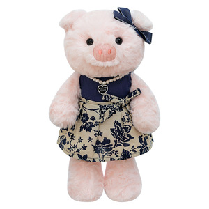 Nuova Collana Belo Tempo con Figurina di Maialino, Peluche Coniglio dalle Orecchie Lunghe, Regalo per Matrimonio, Bestseller Maialino - Product Image 1