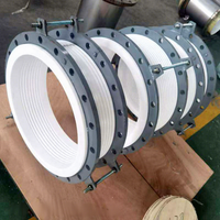 Aitep BEJ Joint de dilatation flexible en acier au carbone résistant à la corrosion avec soufflet métallique entièrement recouvert de PTFE PN10-PN40