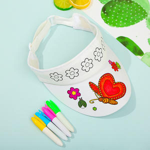 Juego <span class=keywords><strong>de</strong></span> pintura DIY para niños, juego <span class=keywords><strong>de</strong></span> pintura <span class=keywords><strong>de</strong></span> grafiti, sombrero y rotulador <span class=keywords><strong>de</strong></span> tela, regalo escolar, suministros <span class=keywords><strong>de</strong></span> arte para estudiantes - Product Image 3