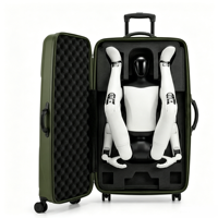 Boîte de transport pour robot à roues en EVA de qualité industrielle, personnalisation en gros disponible, étui pour appareil robot intelligent
