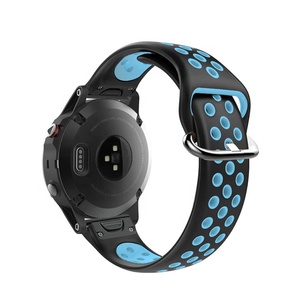 สำหรับ <span class=keywords><strong>Fenix</strong></span> <span class=keywords><strong>5S</strong></span>/<span class=keywords><strong>Fenix</strong></span> <span class=keywords><strong>5S</strong></span> <span class=keywords><strong>PLUS</strong></span> สายซิลิโคน Garmin สายทูโทน20mm - Product Image 5
