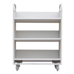 Carrito de biblioteca de doble cara de fábrica al por mayor, carrito de Biblioteca usado, carrito de libros de doble cara, carrito de biblioteca de doble cara - Product Image 3