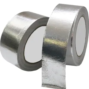 High temperature resistant waterproof and fireproof aluminum foil cloth tape