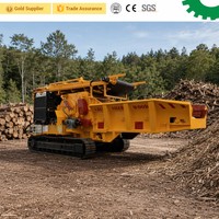 Broyeur de bois haute capacité pour usage industriel 15-35 T/H : traitement, brisage, découpe, broyage et concassage