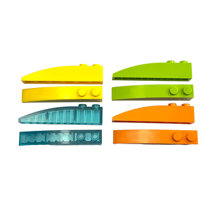 N°42022 Piste Courbe 6 X 1 Accessoires DIY Jouet d'Assemblage Vente en Gros Usine - Product Image 5