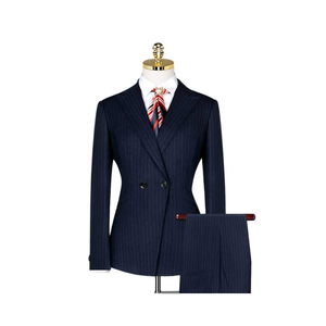 2020 Latest Designer Single Breasted Men's Premium Quality MTM Custom Service Breathable Woolen Casual Suits Zipper Fly - Product Image 1