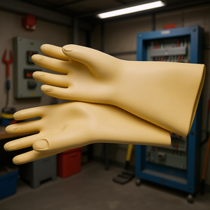 Guantes Aislantes para Electricistas Talla 10 para Protección en Trabajos Eléctricos - Product Image 3