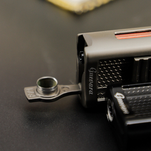 Guevara Tobacco Holder Design Vintage Metal <strong>Wind</strong> <strong>Proof</strong> <strong>Lighter</strong> with Folding Cigar Drill - Product Image 4