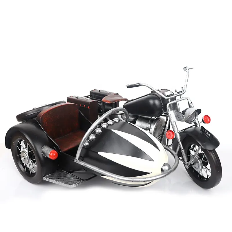Ретро, мировая война II, немецкая трехколесная коллекция Bizi, ретро-коллекция, железное искусство, частичная трехколесная модель мотоцикла