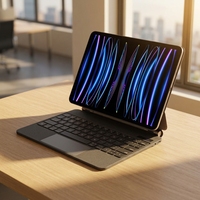 Çin fabrika fiyat yeni ürün USB BT arayüzü ile zarif Tablet klavye Tilt dönebilir tasarım tip-c şarj kablosu