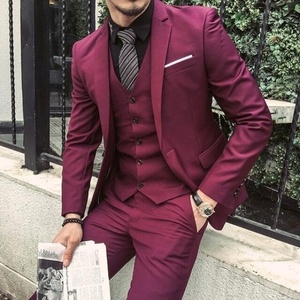 <span class=keywords><strong>Abito</strong></span> da <span class=keywords><strong>Uomo</strong></span> Elegante Tre <span class=keywords><strong>Pezzi</strong></span> per Affari Cerimonia Matrimonio e Testimone dello Sposo - Product Image 6