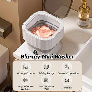 Good Price10L Folding Washing Machine <b>Mini</b> Folding Washing Machine Portable Machine - Product Image 4