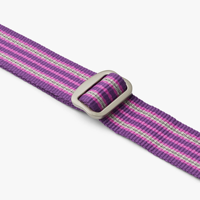 Vente en gros de collier de chien avec logo personnalisé accessoire design réglable en nylon pour animaux de compagnie motif solide et doux pour chats