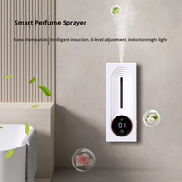 Diffuseurs d'arômes intelligents portables en plastique rechargeables à piles, à pulvérisation automatique, pour huiles essentielles, pour la maison, le bureau, l'hôtel