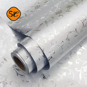 SC diseño geométrico moderno autoadhesivo Peel Stick fondos de pantalla plata metálica impermeable a prueba de aceite para salpicaduras de cocina - Product Image 3