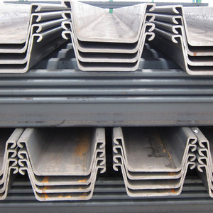 Estacas Metálicas de Aço de Alta Resistência, Roladas a Quente, 8mm 10mm de Espessura, 3m 6m 4m 12m, Q235 Q345 Q355, Tipo Z U - Product Image 5