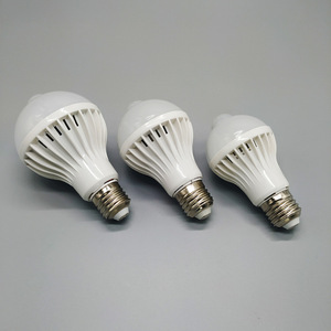 E27 E14 <span class=keywords><strong>Led</strong></span> Bóng Đèn Với Cảm Biến Chuyển Động 3W 5W 7W B22 Hồng Ngoại Cơ Thể Con Người Cảm Ứng Bóng Đèn Cho Chiếu Sáng Trong Nhà A60 Âm Thanh Bóng Đèn Điều Khiển - Product Image 4