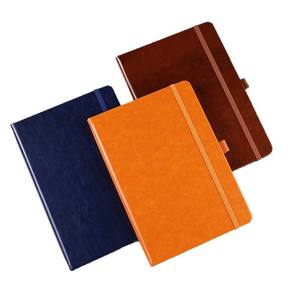 Customized Stock Strap Notebook Custom Hardcover Simple <b>A5</b> <b>Notepad</b> Student Diary Pu Meeting Record Book - Product Image 2