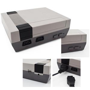 Mini console de jeu vidéo TV rétro classique <span class=keywords><strong>8</strong></span> <span class=keywords><strong>bits</strong></span> quatre boutons intégré 621 jeu Av sortie double manette pour Nes - Product Image 6