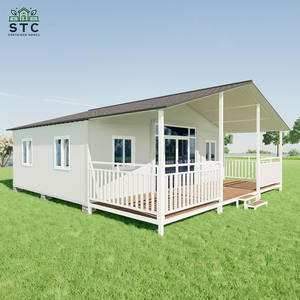 Casa Container Espandibile da 20/40 Piedi Pronta per la Spedizione in Materiale d'Acciaio con 3, 4, 5 Camere da Letto Mini Casa Prefabbricata in Vendita - Product Image 2
