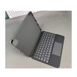เคสคีย์บอร์ดแท็บเล็ตหนัง PU กันน้ำไร้สาย บลูทูธ พร้อมที่ใส่ปากกา ดีไซน์ทันสมัย พกพาสะดวก สำหรับ iPad รุ่นที่ 10 ขนาด 9.7 10.2 นิ้ว - Product Image 4