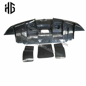 Difusor de Parachoques Trasero de Fibra de Carbono Estilo N Modificado, Accesorios para Ferrari <span class=keywords><strong>F8</strong></span>, Cubierta de Parachoques Trasero, Piezas de Carrocería - Product Image 5