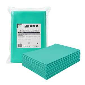DispoSheet Sábanas Médicas Desechables 90x240 cm Verdes No Estériles SMS 17 g/m² Para Uso Hospitalario - Product Image 1