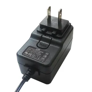 Adaptateur d'alimentation médicale UL60601-1 prise interchangeable 12V 1A