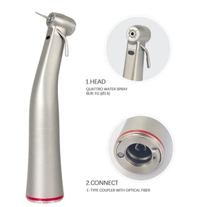CP-SG95L Pieza de Mano Dental Eléctrica de Baja Velocidad con Contra-ángulo Incremental para Implantes, Fibra Óptica, Relación de Engranajes 1:5 - Product Image 5