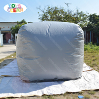 Protection solaire extérieure personnalisée en usine housse de voiture gonflable garage tente anti-poussière bulle