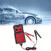 Testeur de relais automobile 12V durable, outil de diagnostic universel pour voiture avec pinces de batterie rouges et noires, relais 4 broches et 5 broches