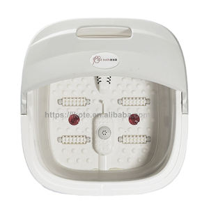 Tragbarer entspannender faltbarer Einweicheimer Beckenfußmassagegerät faltbar Pediküre Fuß-Spa Bad für Familie individuell 220 V 20 cm - Product Image 1