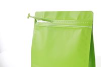 Sac de café refermable personnalisé de haute qualité 150g 250g emballage alimentaire en plastique de petite taille pochette debout valve à fermeture éclair pour le sucre
