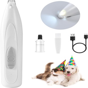 Low Noise <b>Dog</b> Paw Trimmer with LED <b>Light</b> Cordless Rechargeable Electric Pet Paw Hair Trimmer Grooming Clippers for <b>Dog's</b> Feet - Product Image 1
